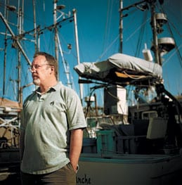 Commercial fisherman Dan Chauvel