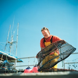 Commercial fisherman Steve Johansen