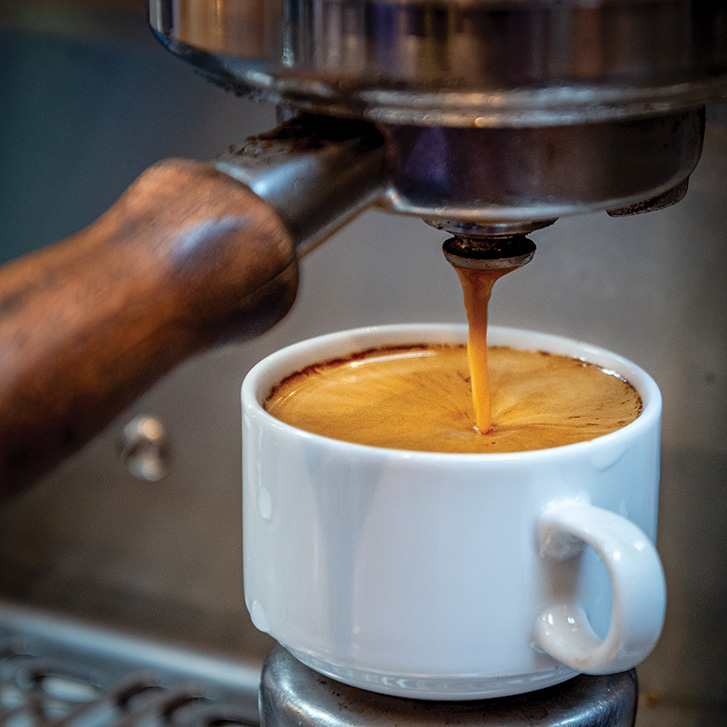 Coffee from Oso Negro Café on Baker Street, Nelson