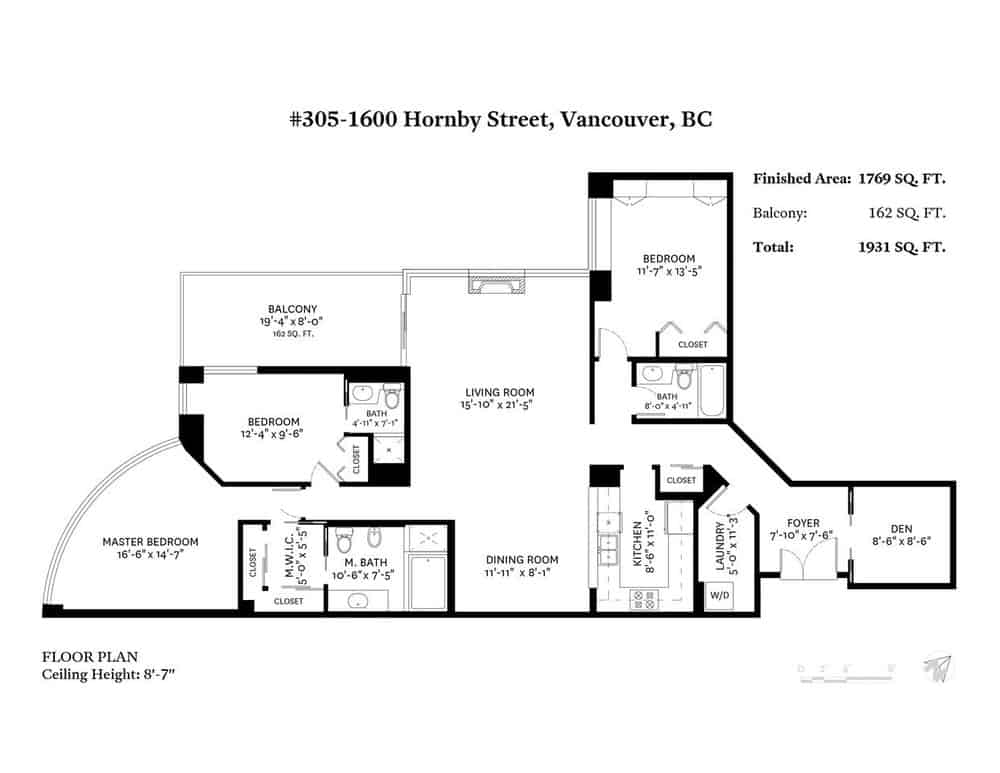 305 1600 Hornby Street - Zolo - #4.jpg