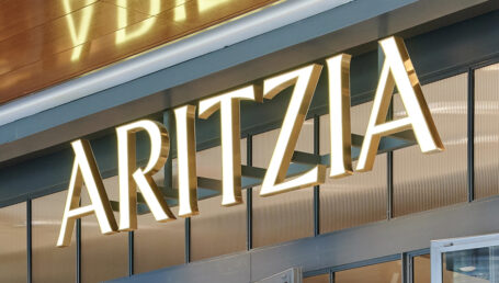 Aritzia store in Pacific Centre mall, Vancouver