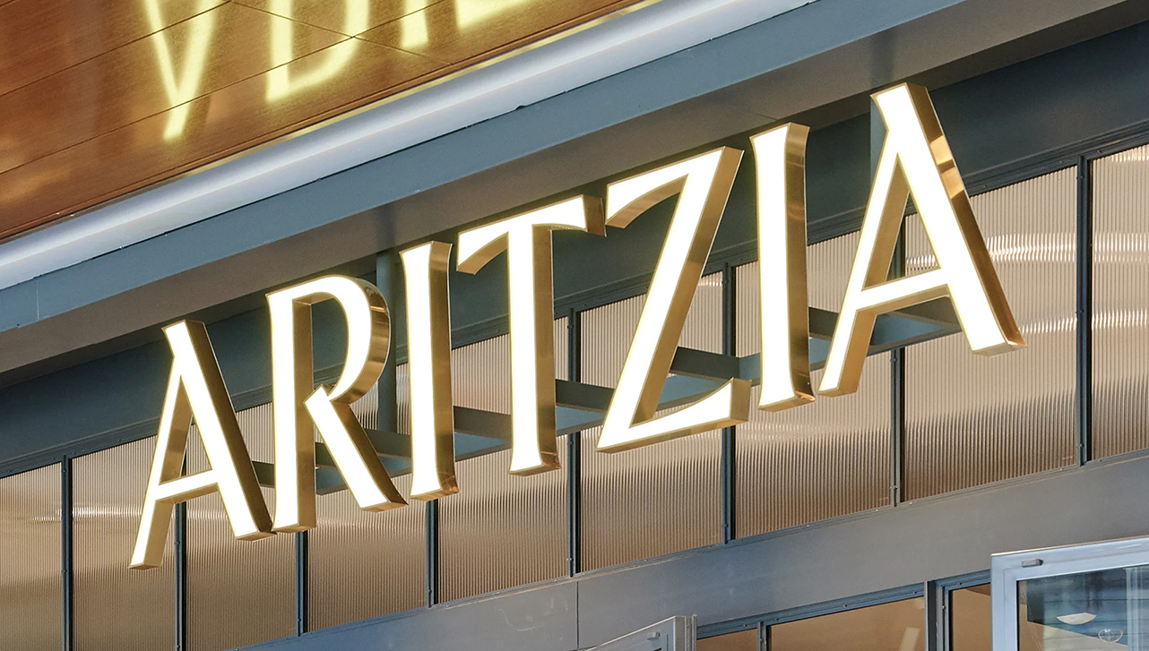 Aritzia store in Pacific Centre mall, Vancouver