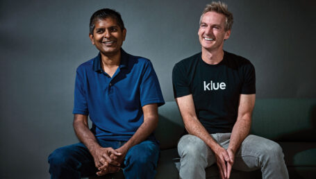 Klue co-founders Sarathy Naicker and Jason Smith