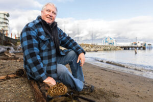 Bill Collins co-founder of Sidney-based Cascadia Seaweed