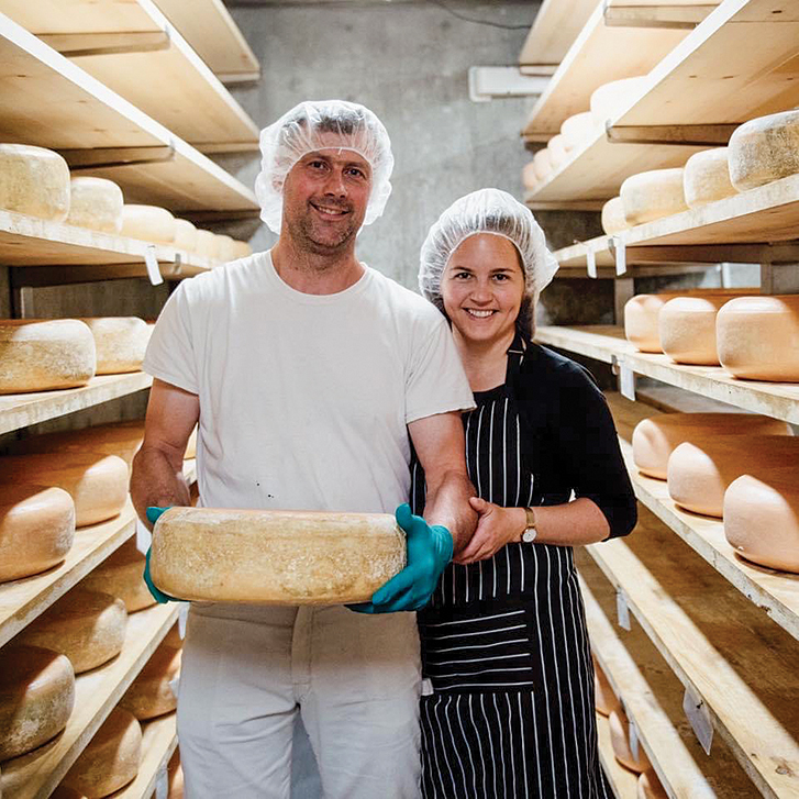 Johannes and Julaine Treur of Creekside Cheese + Creamery
