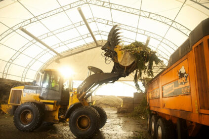 EverGen Infrastructure's Pacific Coast Renewables composting plant in Abbotsford
