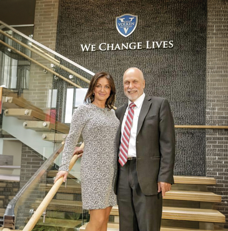 John Volken and his wife, Chawna