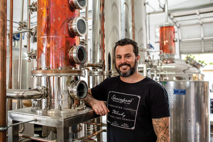 Jason MacIsaac of Sheringham Distillery