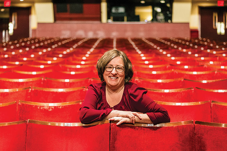 Jessica Schneider, executive director of the Massey Theatre in New West