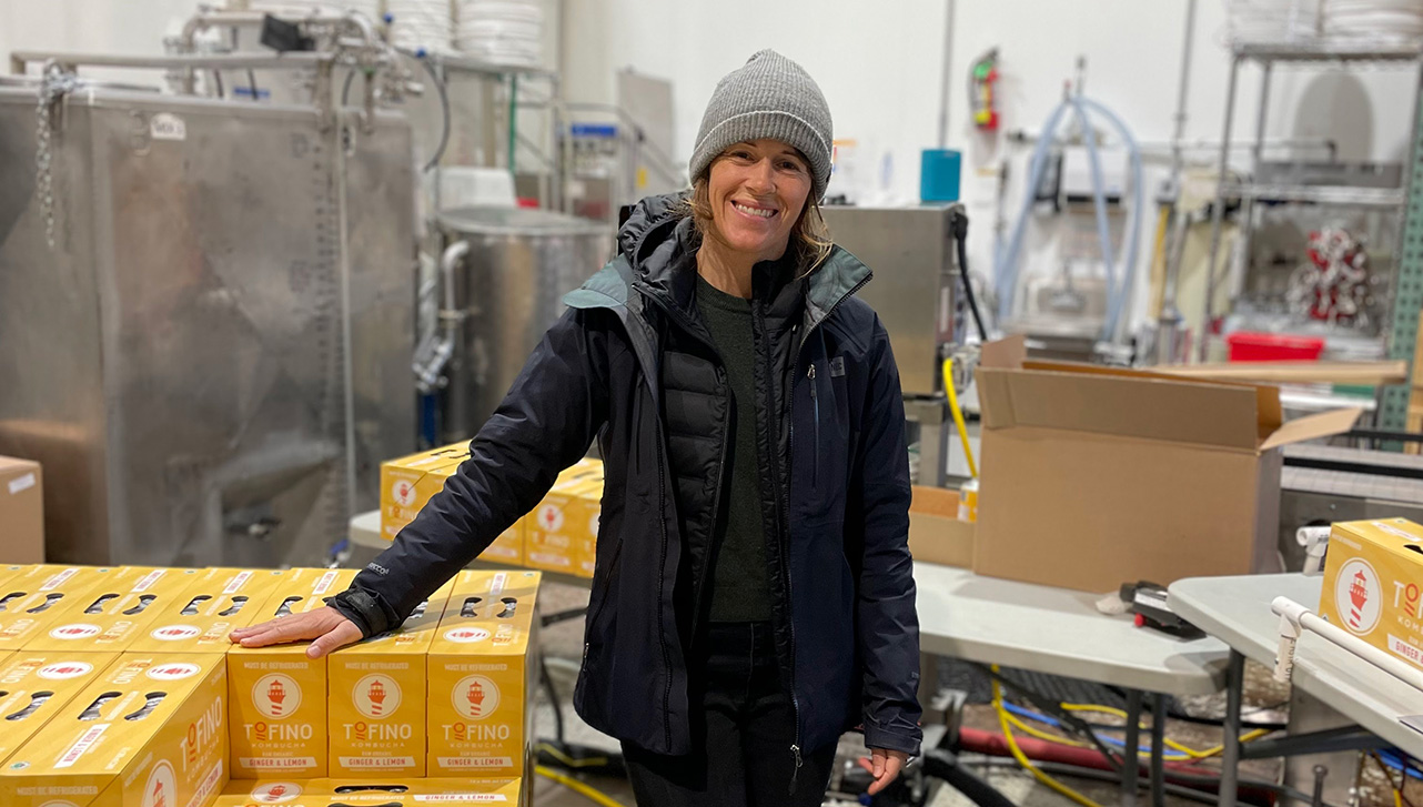 Kelsey Hendricks of Tofino Kombucha