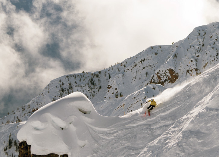 Kicking Horse Mountain Resort. Photo Jeff Bartlett