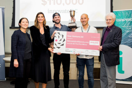 RetreatsandVenues wins New Ventures BC Competition