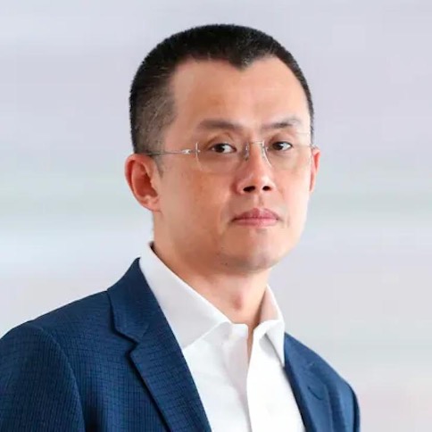 Headshot of Changpeng Zhao