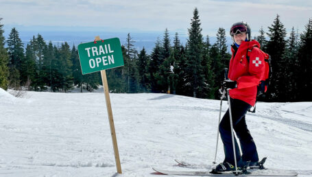 Deborah Best scours Grouse Mountain’s slopes with a keen eye and helping hands