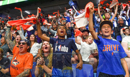 Vancouver Bandits fans going wild