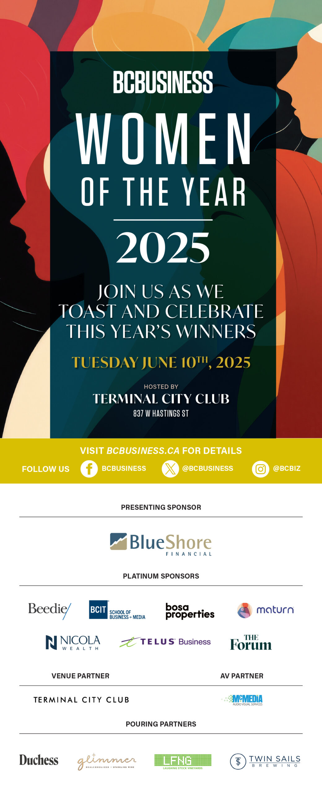 2025 Women of the Year invitation