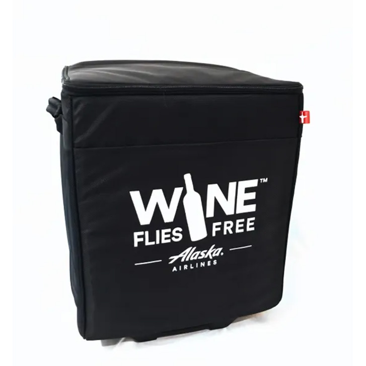 Fly a case of wine free within the U.S. between 32 Alaska Airlines destinations (including many in Washington, Oregon and California) under the Wine Flies Free program 