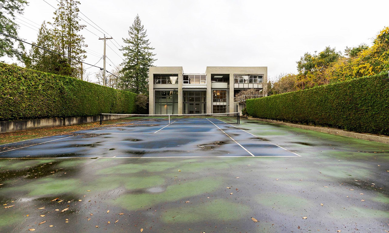 Big Fat Deal 17 million nets you this bizarro Shaughnessy tennis