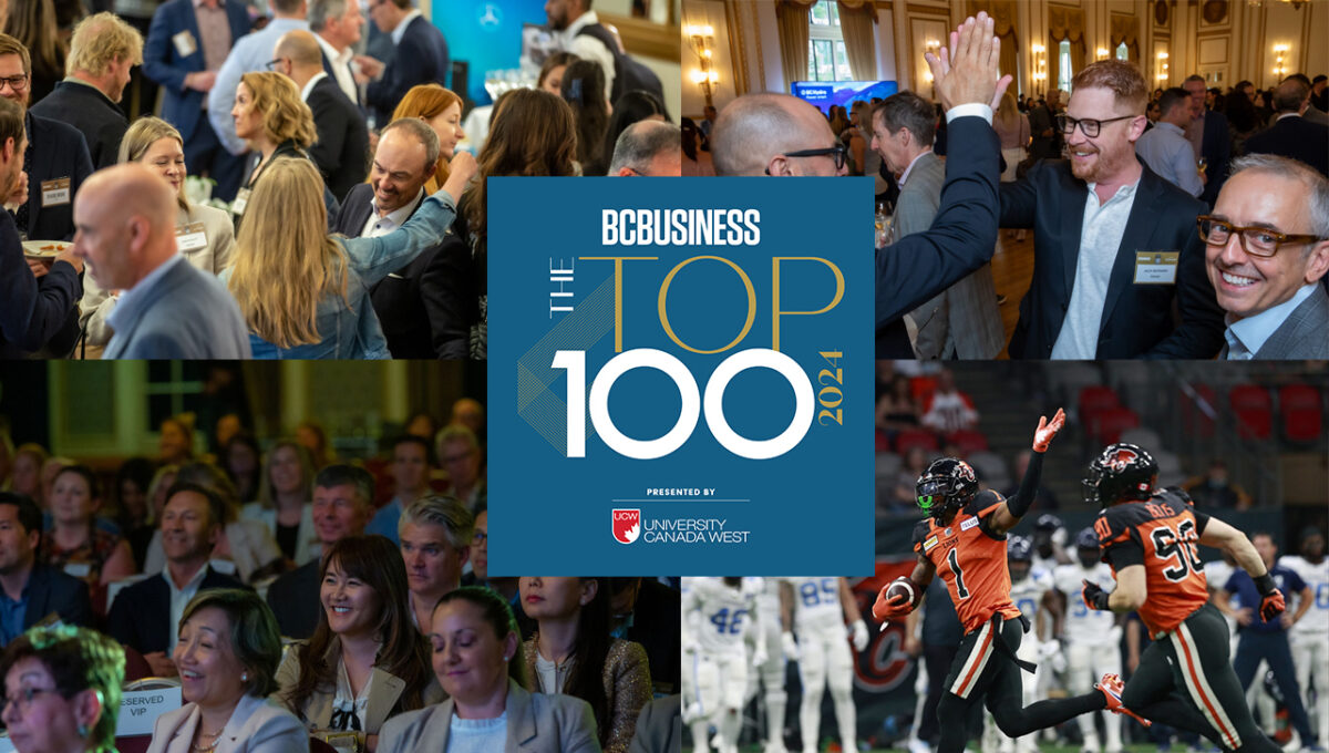 Top Events 100 The Top 100 - BCBusiness