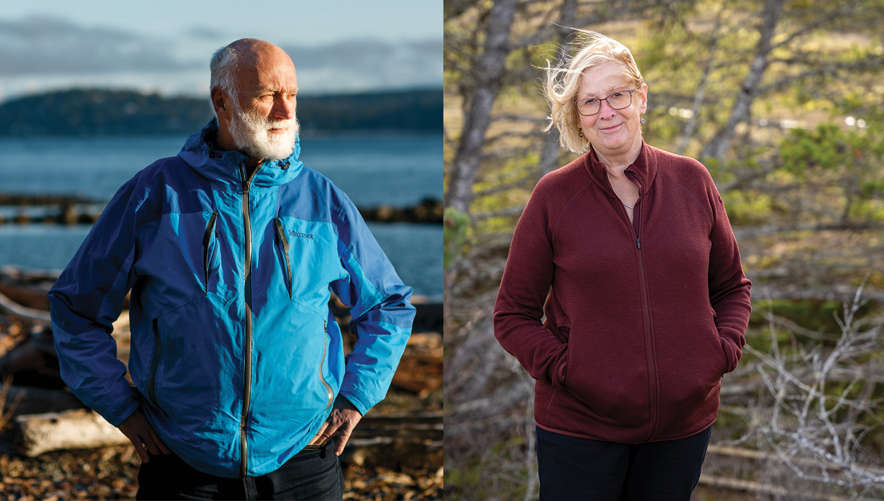 Tula Foundation founders Eric Peterson and Christina Munck