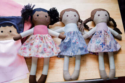 Comox Valley-based Wildflower Mercantile's Garden Girls doll