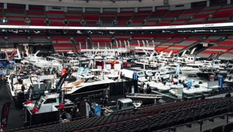 Boats at the Vancouver International Boat Show. Credit: Vancouver International Boat Show Facebook